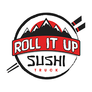 Roll It Up Sushi logo